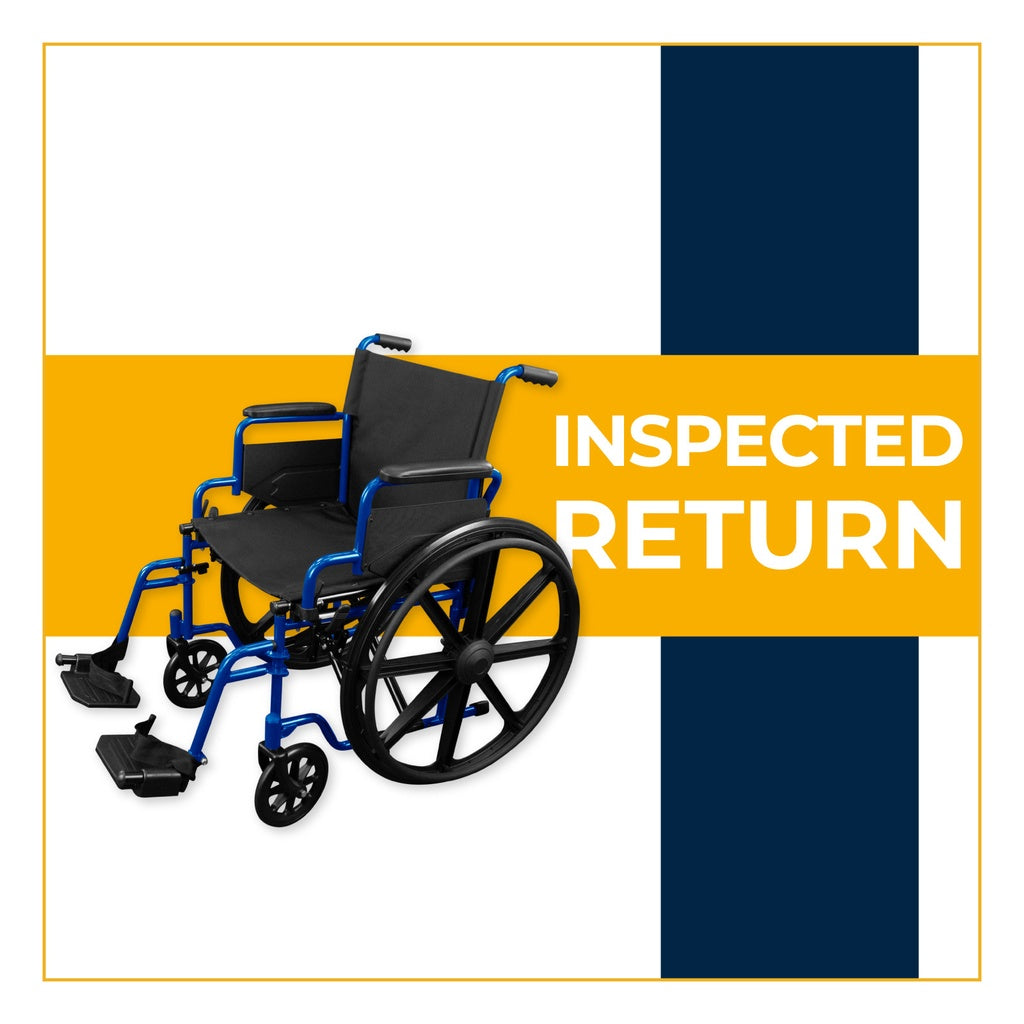 *Inspected Return* Heavy Duty Wheelchair