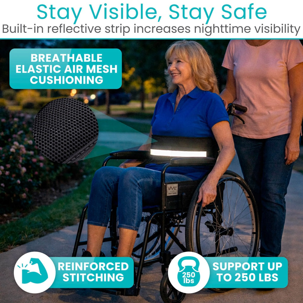 Waist and Pelvic Wheelchair Harness