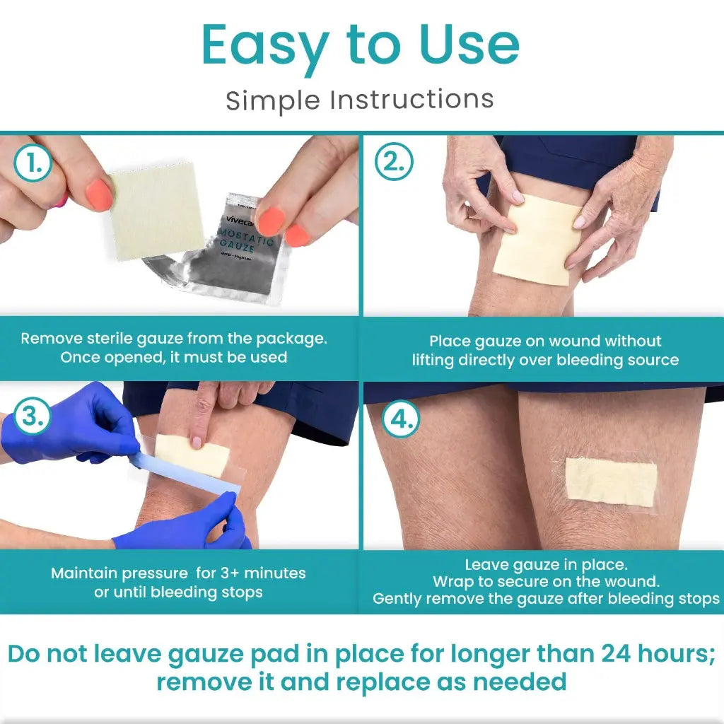 Hemostatic Gauze Vive Care