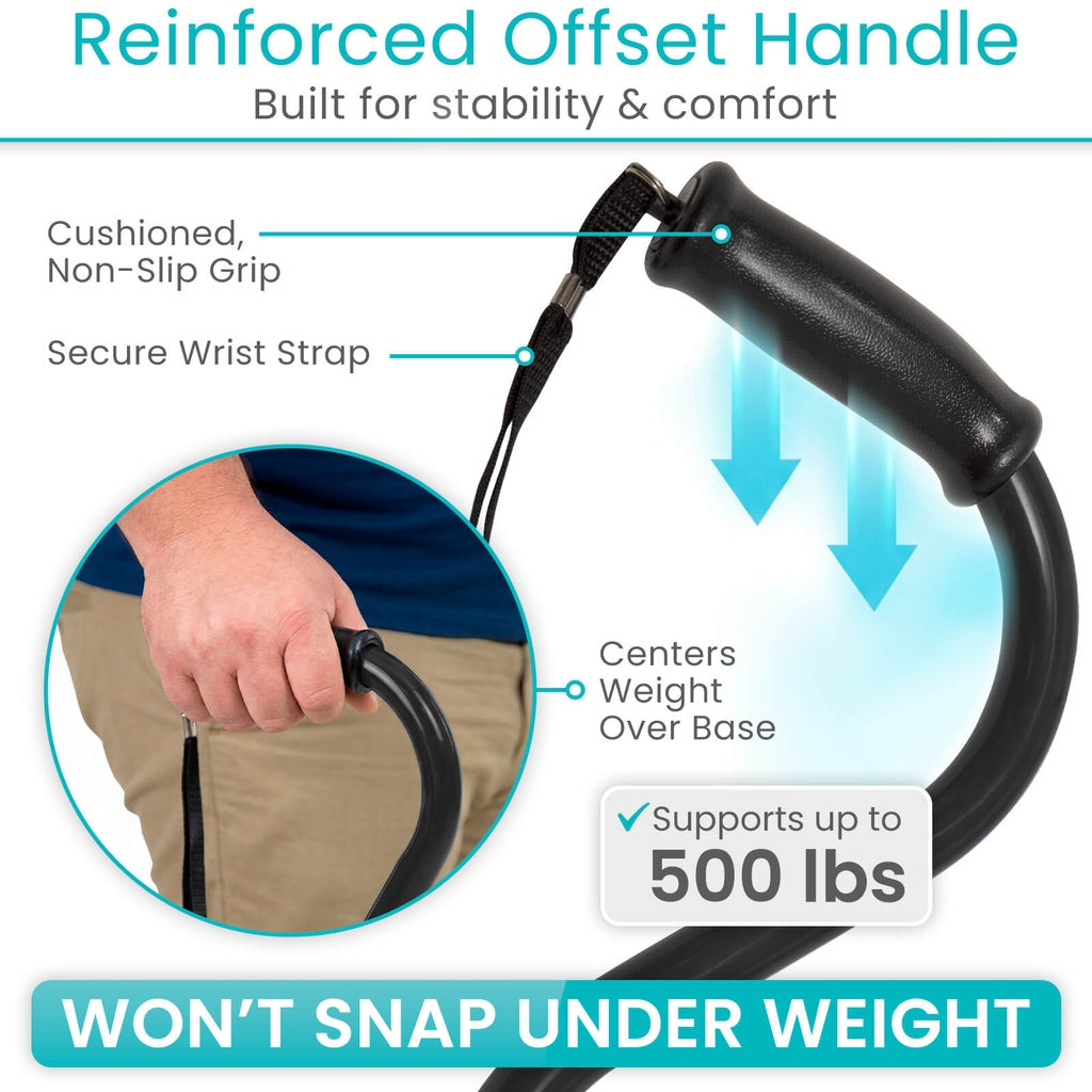 Offset Bariatric Cane