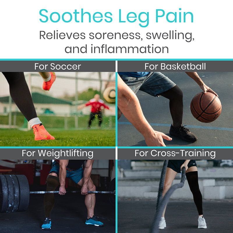 Leg Compression Sleeve Black