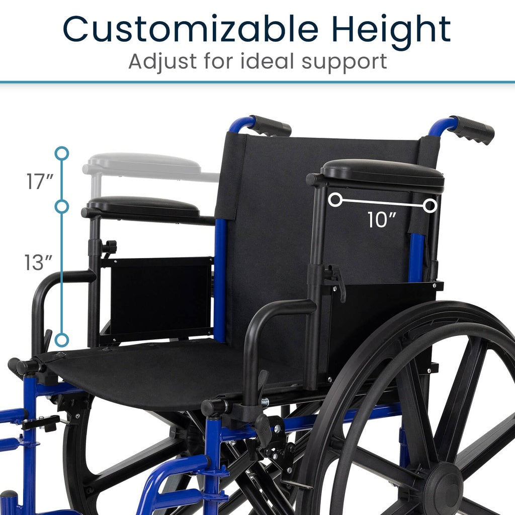 Height Adjustable Wheelchair Armrests