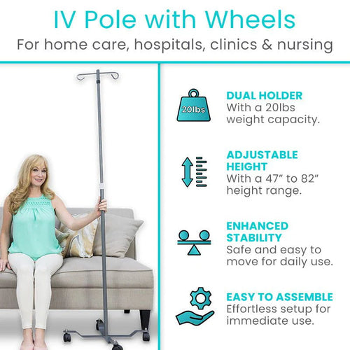*Inspected Return* IV Pole