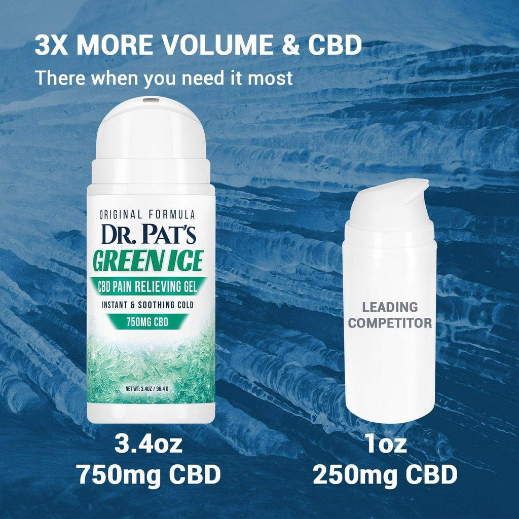 Dr. Pat's Green Ice CBD Pain Cream