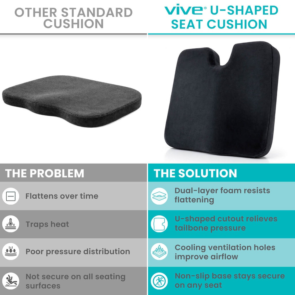 Memory Foam Seat Cushion