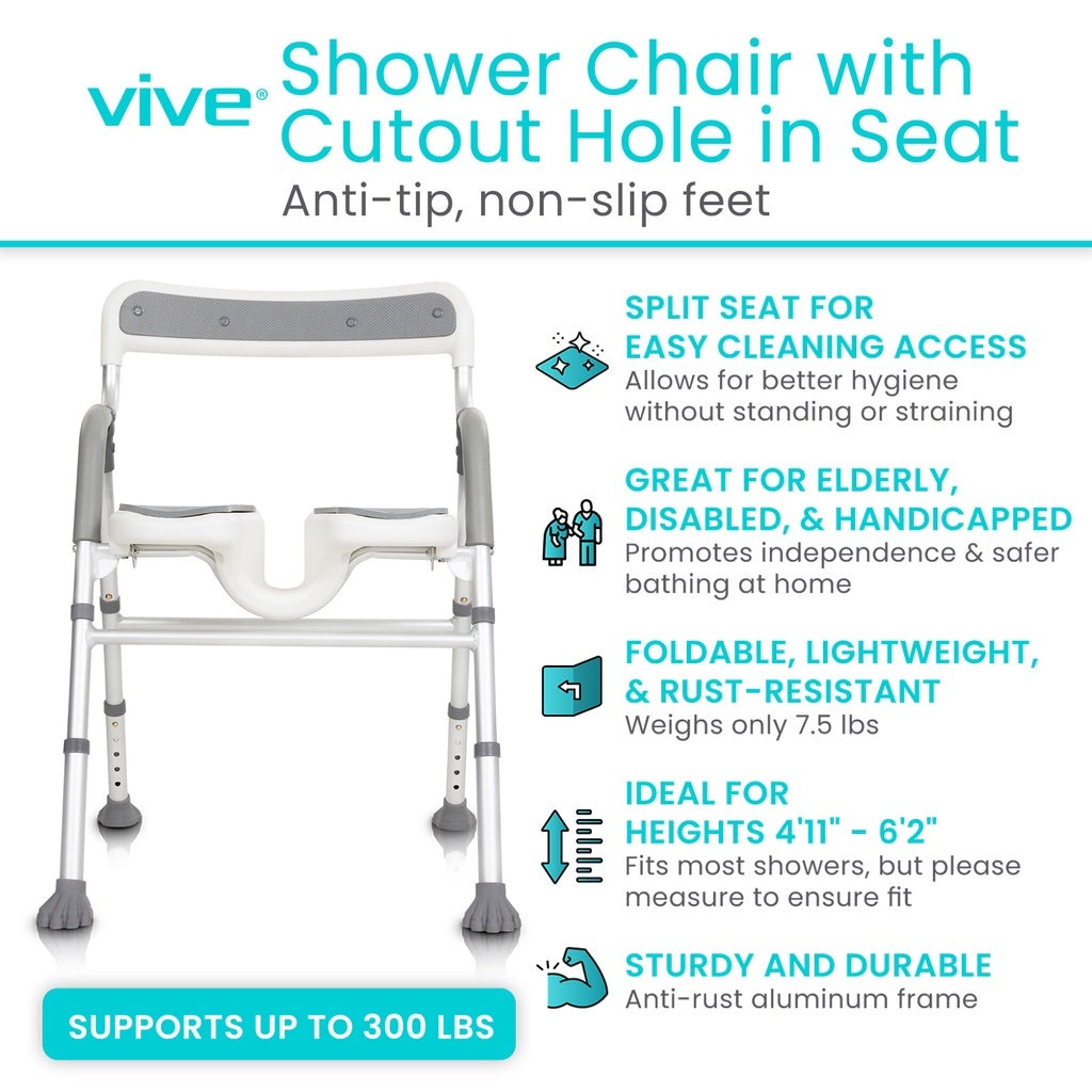 EasyRinse Shower Chair