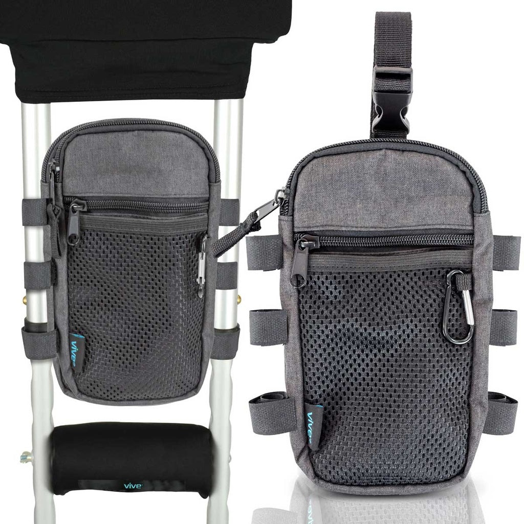 Accessory Bag for Canes and Forearm Crutches