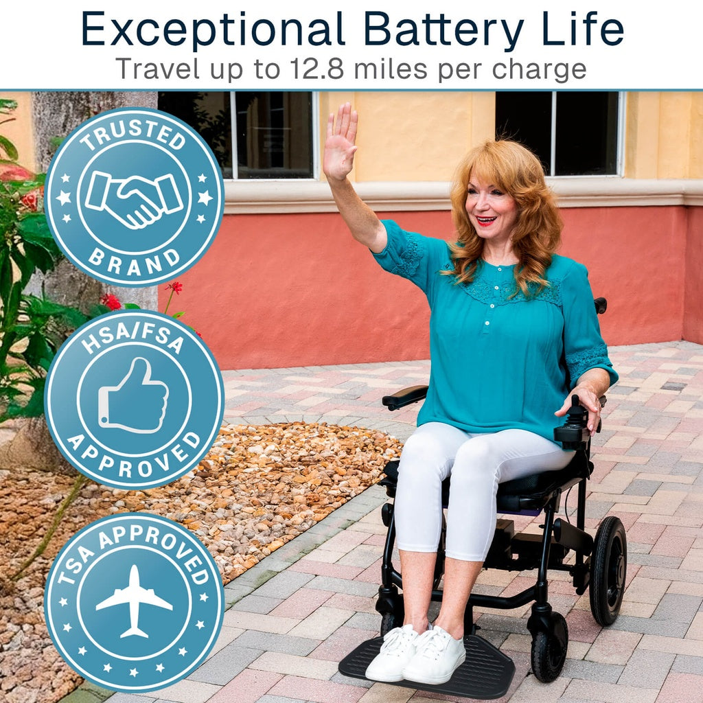 Carbon Crossover Power Wheelchair