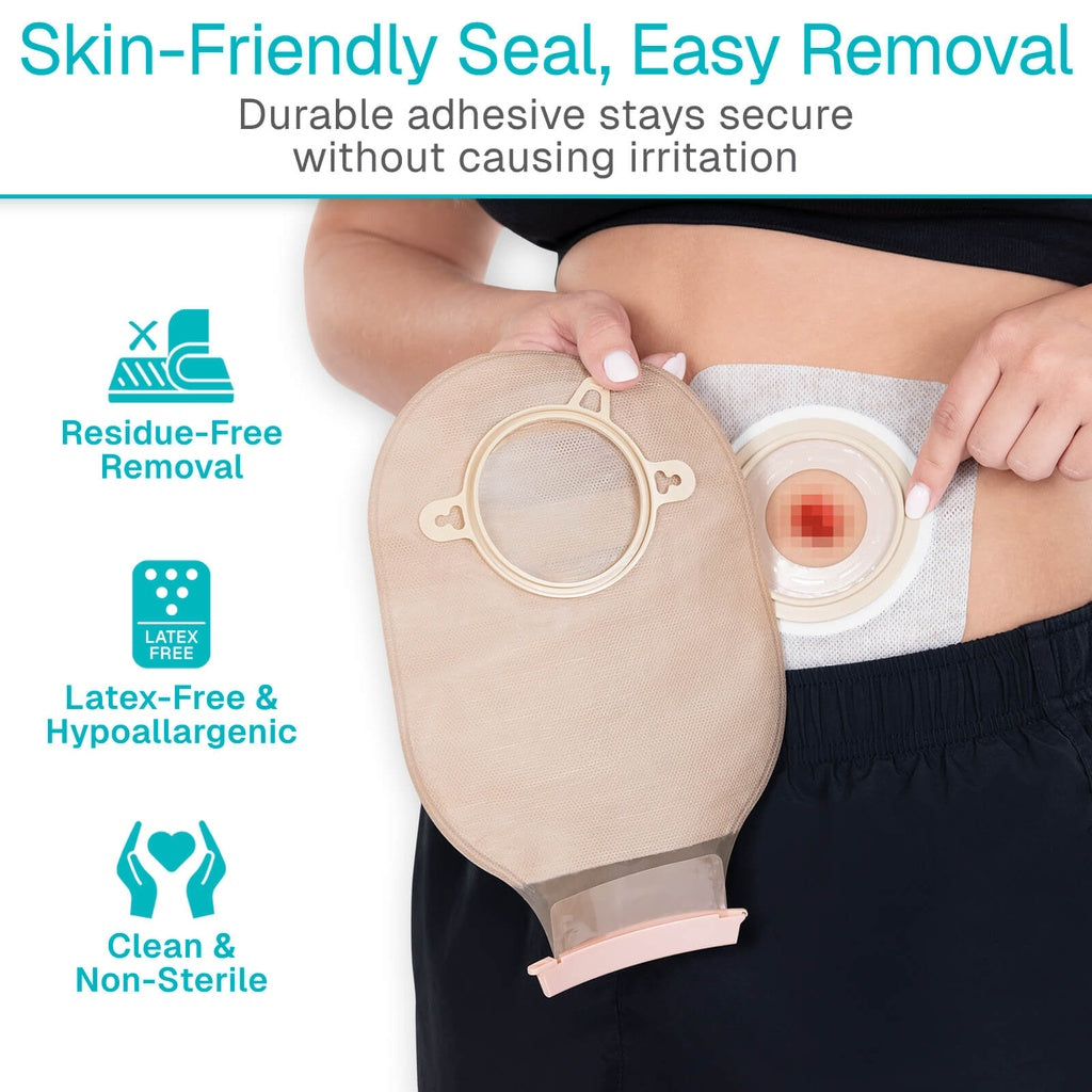 Ostomy Bags Two Piece - Box of 10 Bags