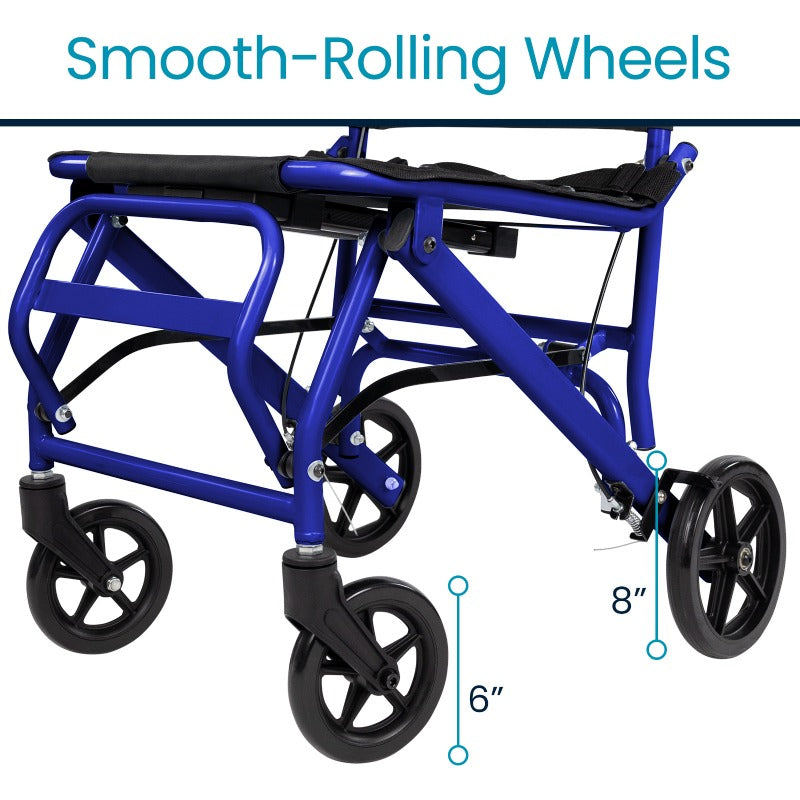 Lightweight Transport Wheelchair (18", 300lbs)