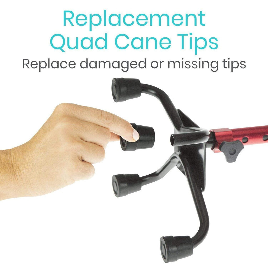 Quad Cane Replacement Tips