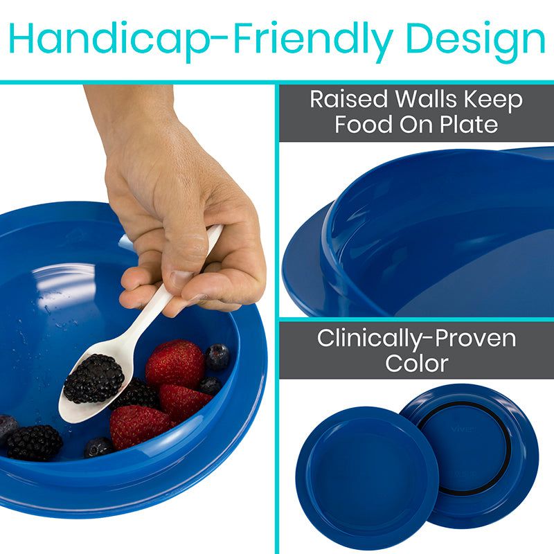 Spill Proof Scoop Plate