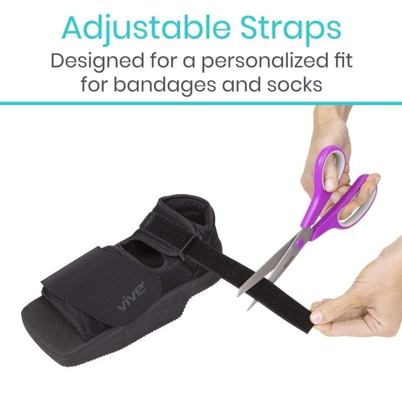 Heel Wedge Post Op Shoe With Imprinting
