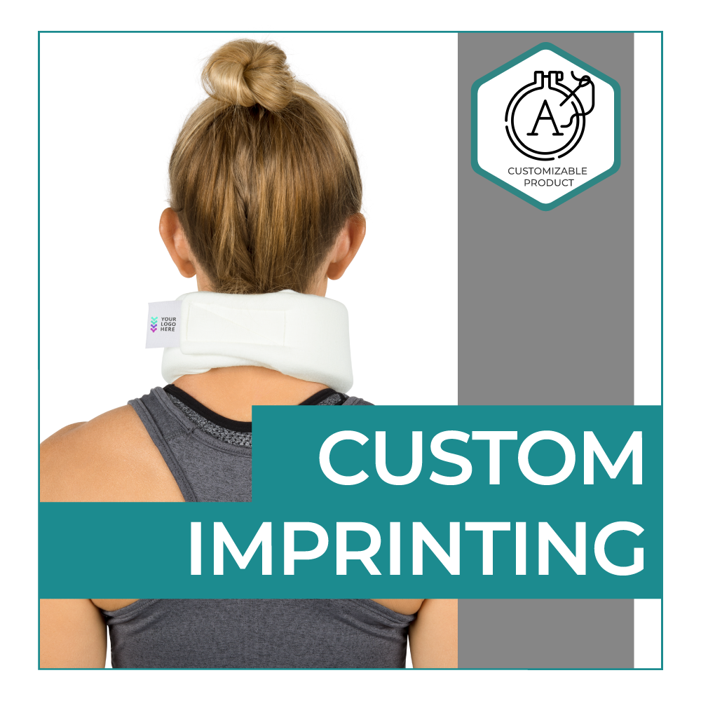 Cervical Collar - Neck Brace Thin 3'' With Imprinting
