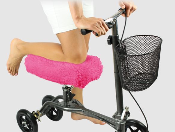 Sheepskin Knee Walker Pad