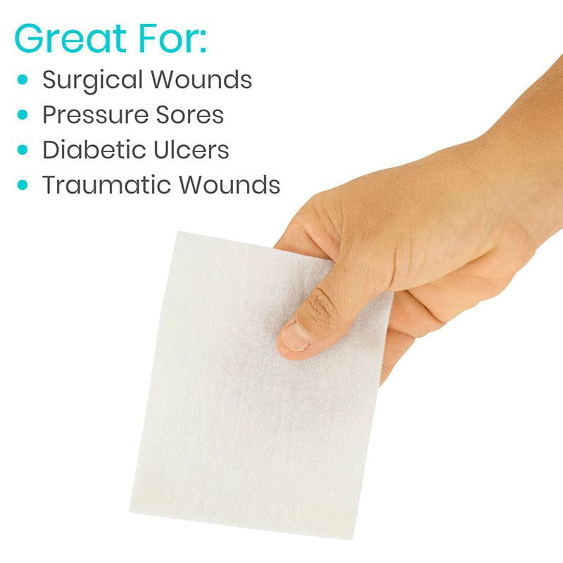 Silver Alginate Dressing (Sterile) Vive Care