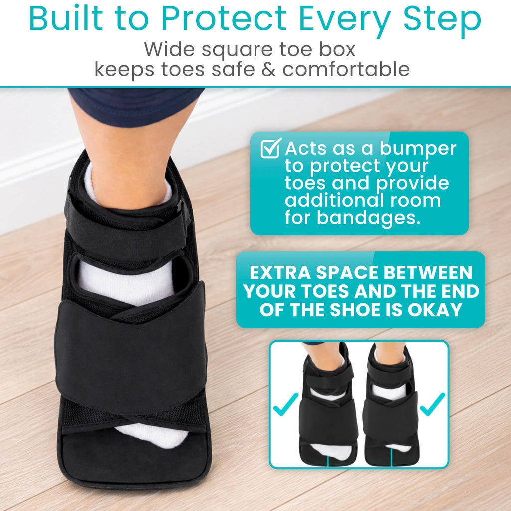 Post Op Shoe With Imprinting