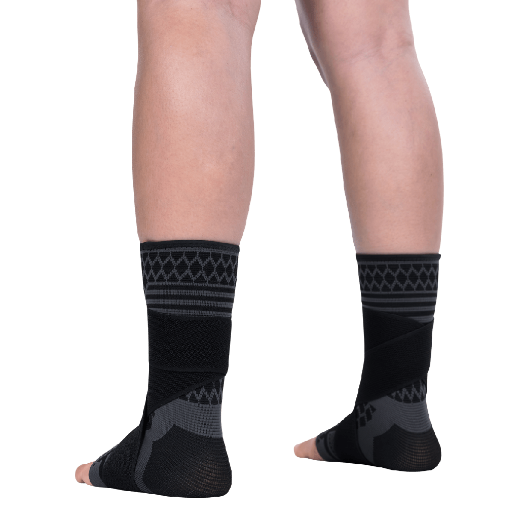 Ankle Sleeve With Straps (Pair)