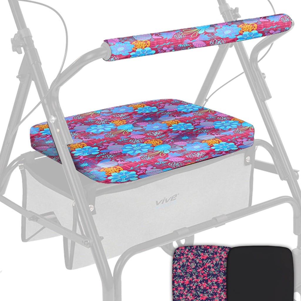 Rollator Seat and Backrest Cover