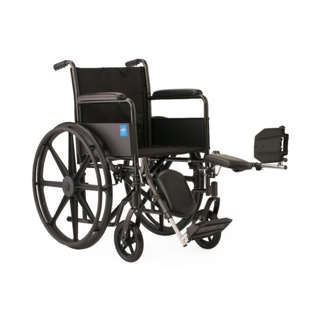 Wheelchair 18   w/Fixed Full Arms & Swingaway Det Footrests